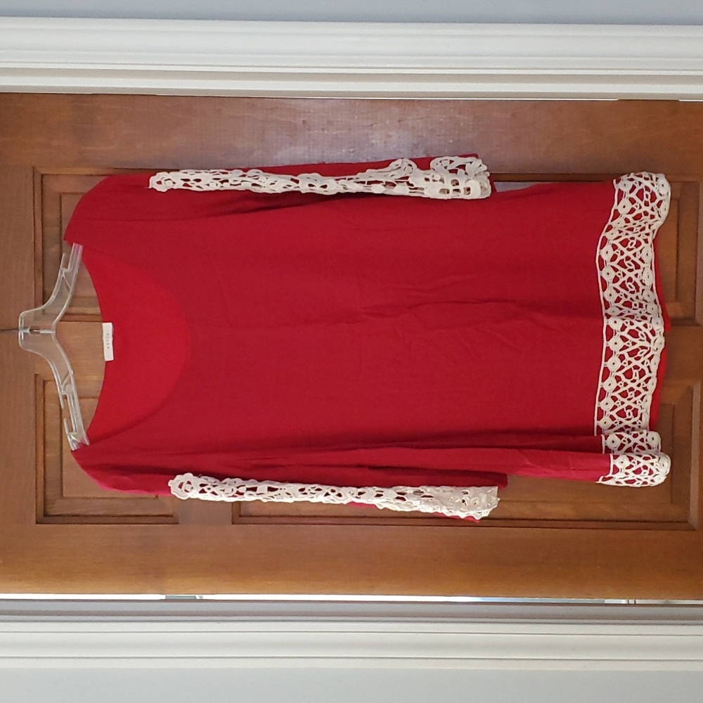 Entro red dress